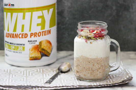 Baklava Layered Oats Recipe