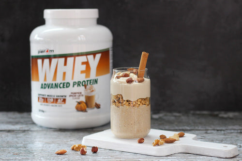 High Protein Pumpkin Spice Overnight Oats Recipe
