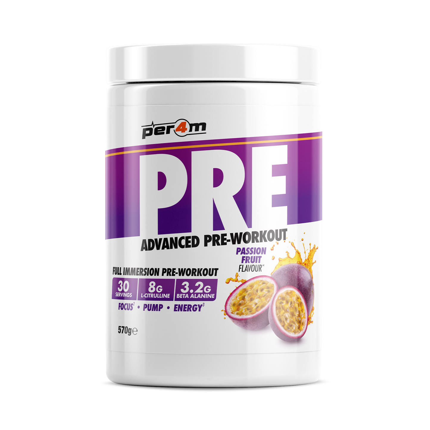 Pre-Workout Stim Passion Fruit