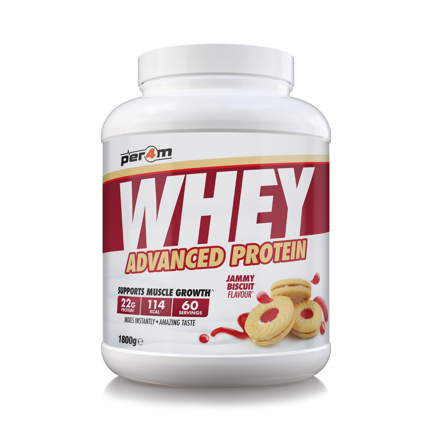 Whey Protein Jammy Biscuit