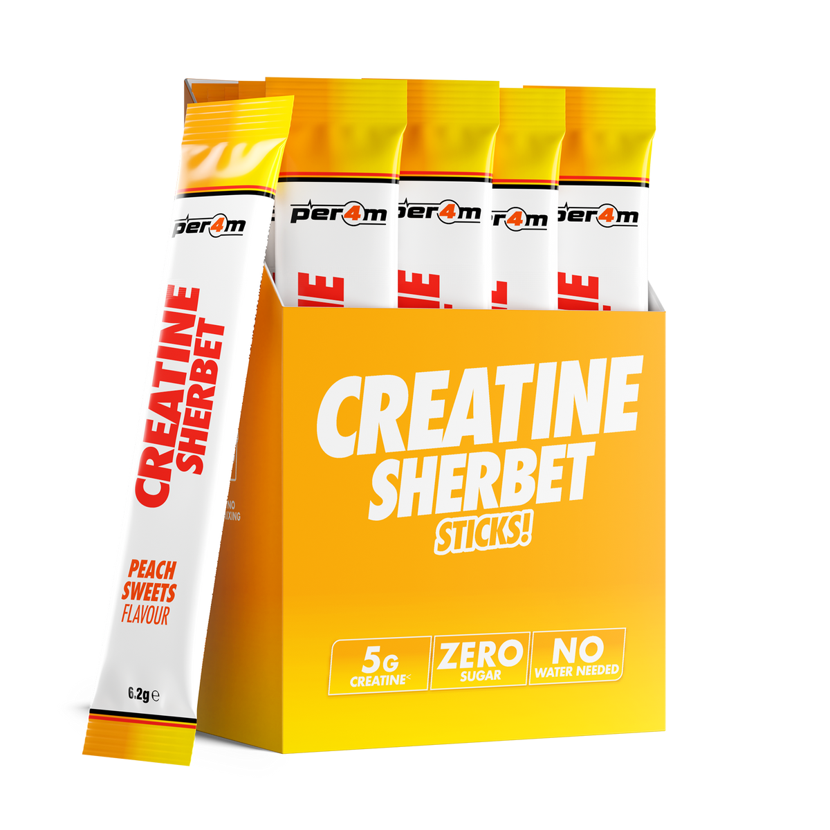 Creatine Sherbet Stick Packs