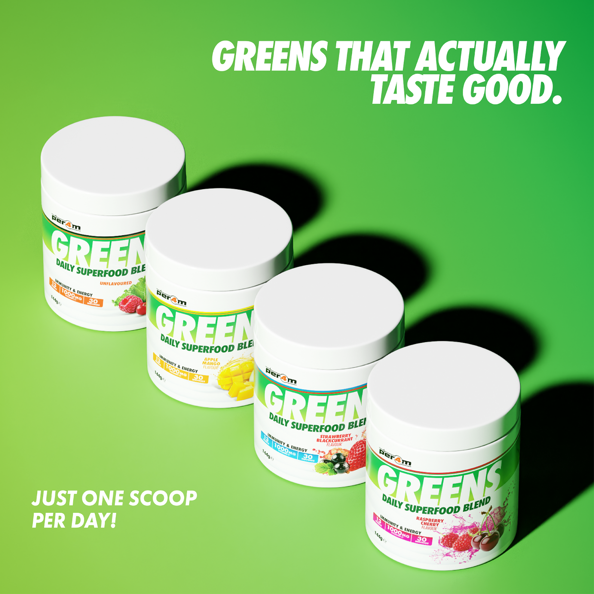 Greens Strawberry Blackcurrant