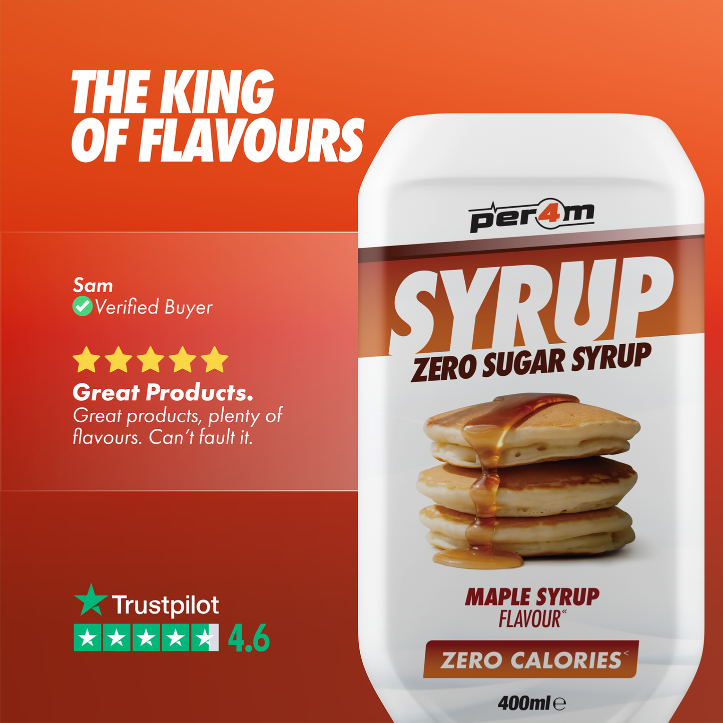 Zero Syrups Maple Syrup