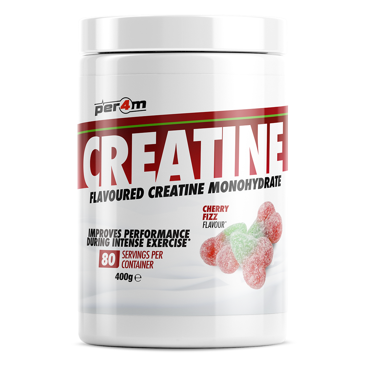 Flavoured Creatine Cherry Fizz