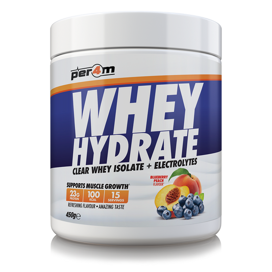 Clear Whey Hydrate Blueberry Peach