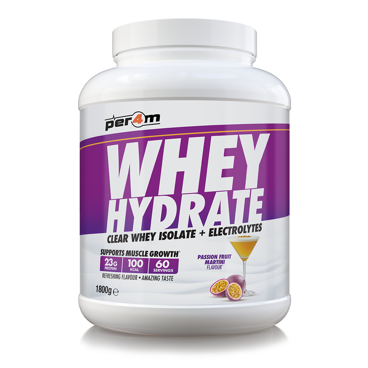 Clear Whey Hydrate Passion Fruit Martini