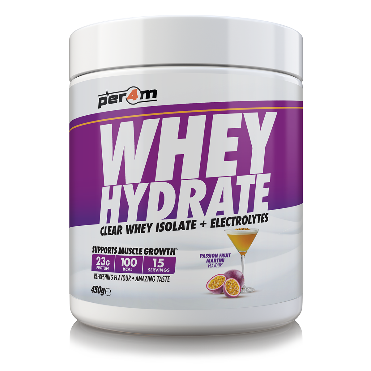 Clear Whey Hydrate Passion Fruit Martini