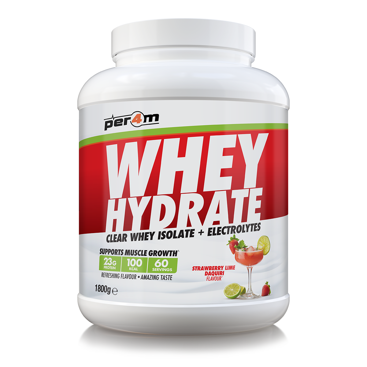 Clear Whey Hydrate Strawberry Lime Daquiri