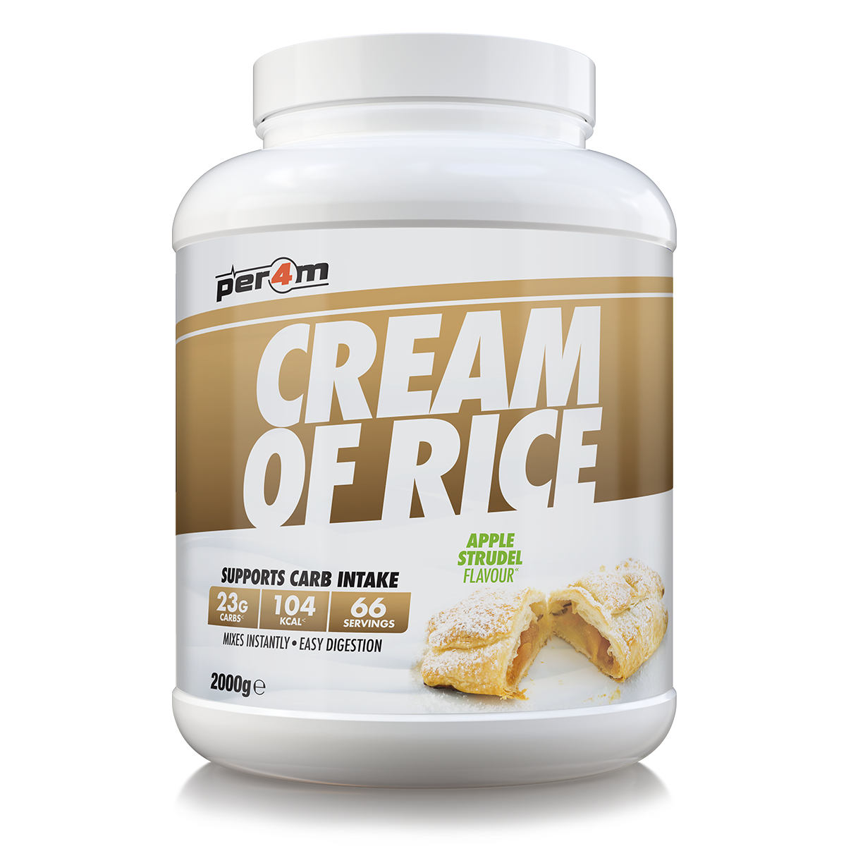 Cream Of Rice Apple Strudel
