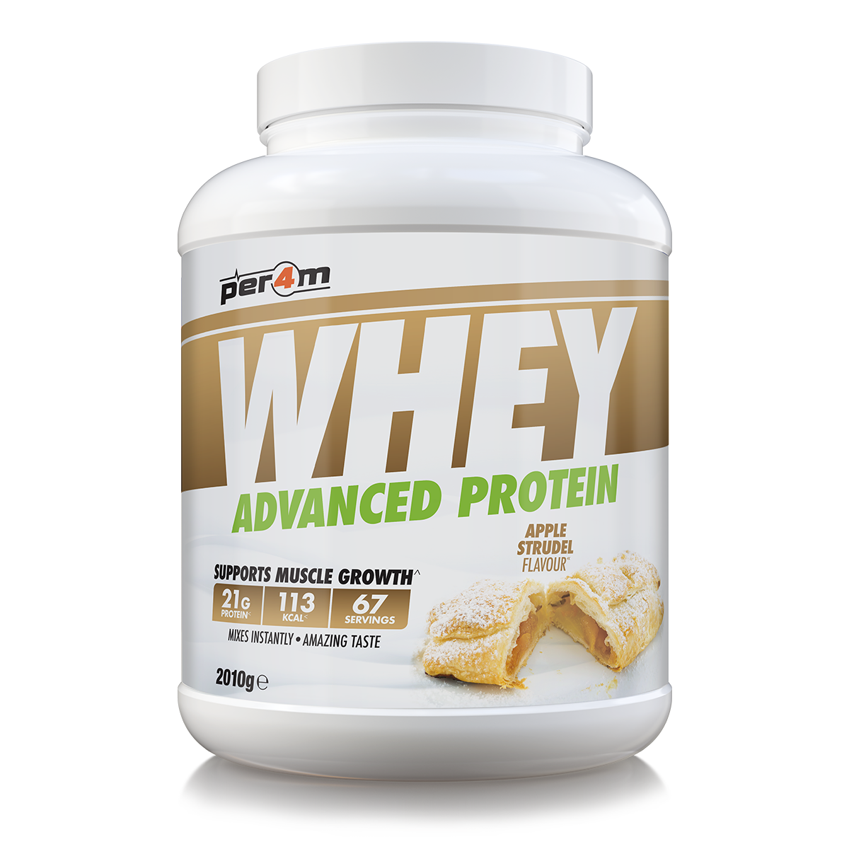 Whey Protein Apple Strudel