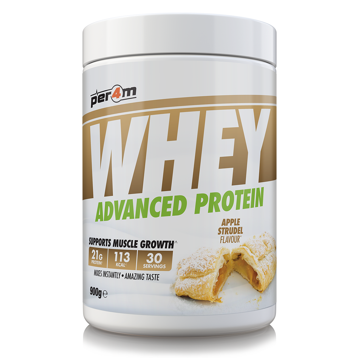 Whey Protein Apple Strudel