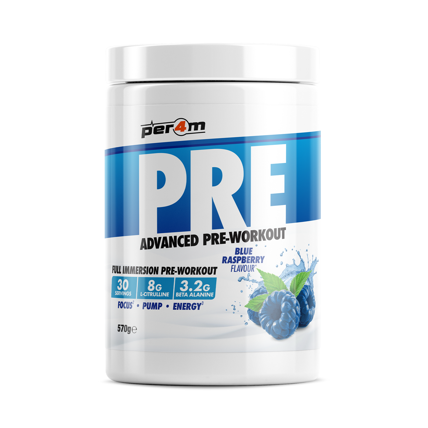 Pre-Workout Stim Blue Raspberry