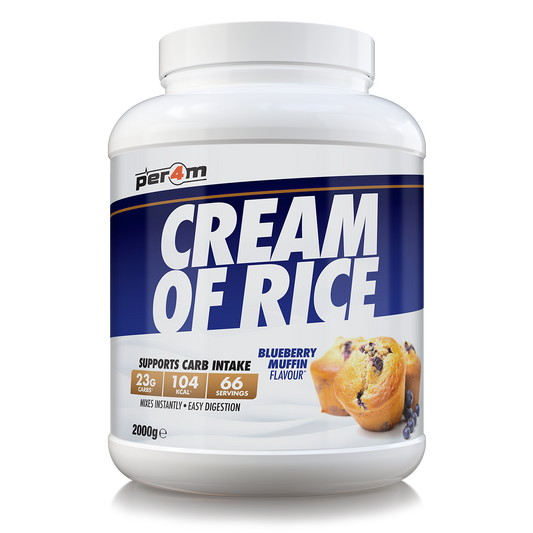 Cream Of Rice Blueberry Muffin