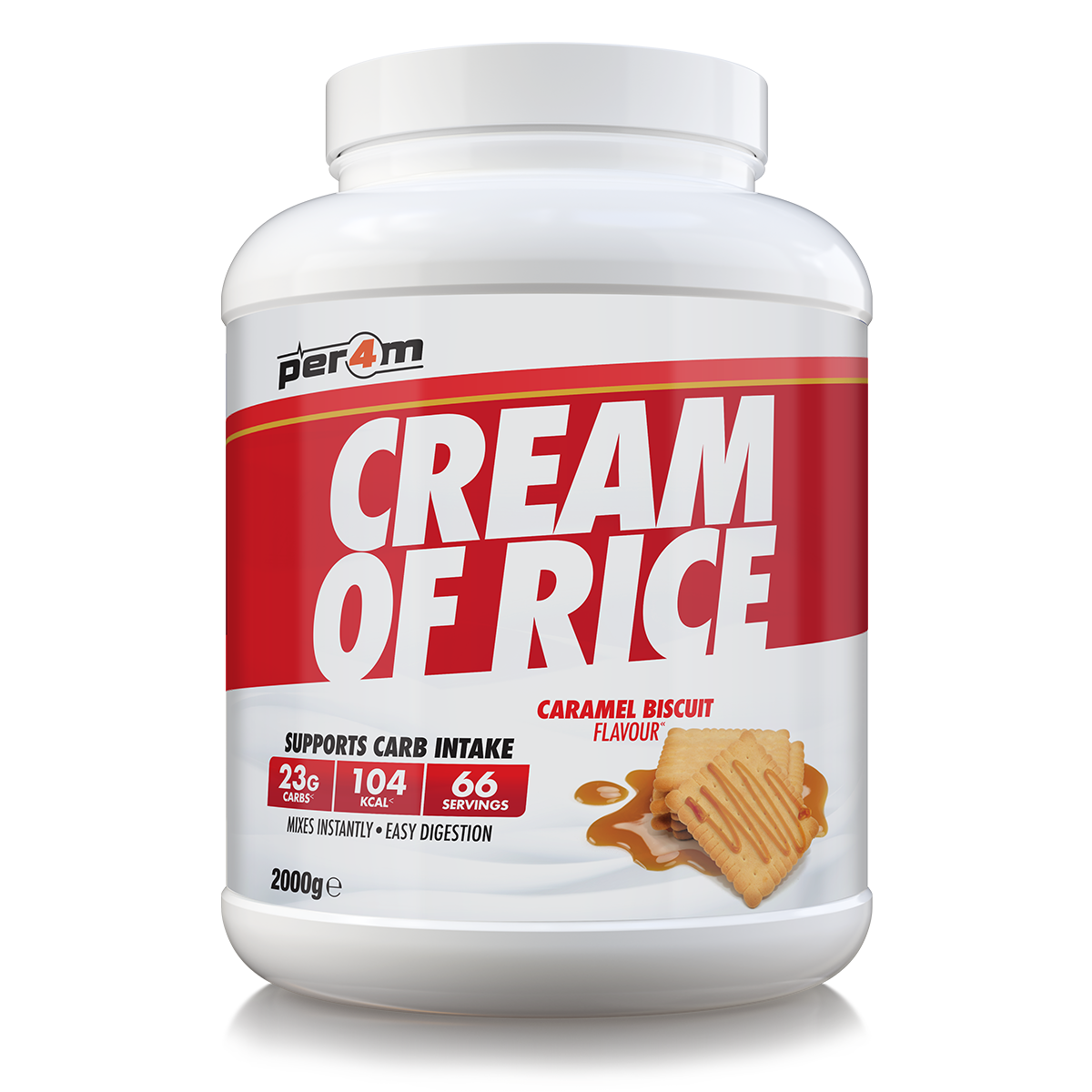 Cream Of Rice Caramel Biscuit