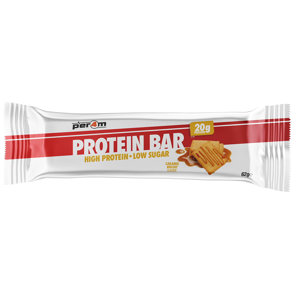 Protein Bars Caramel Biscuit