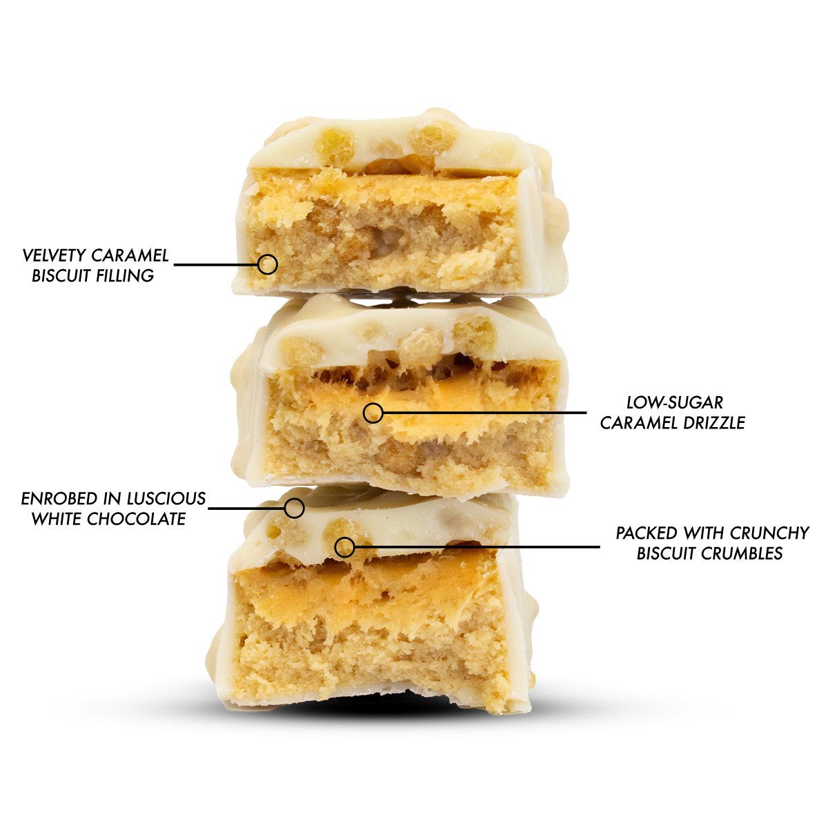 Protein Bars Caramel Biscuit