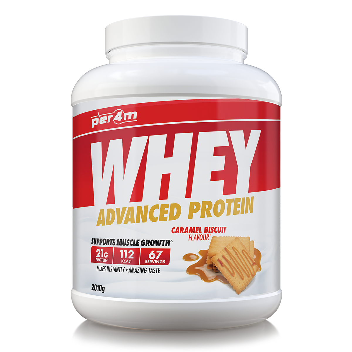 Whey Protein Caramel Biscuit