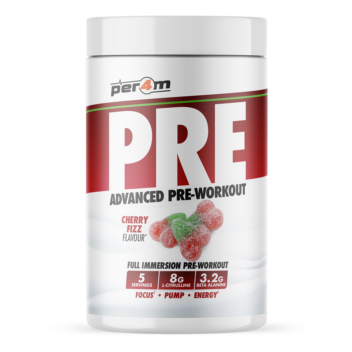 Pre-Workout Stim Cherry Fizz