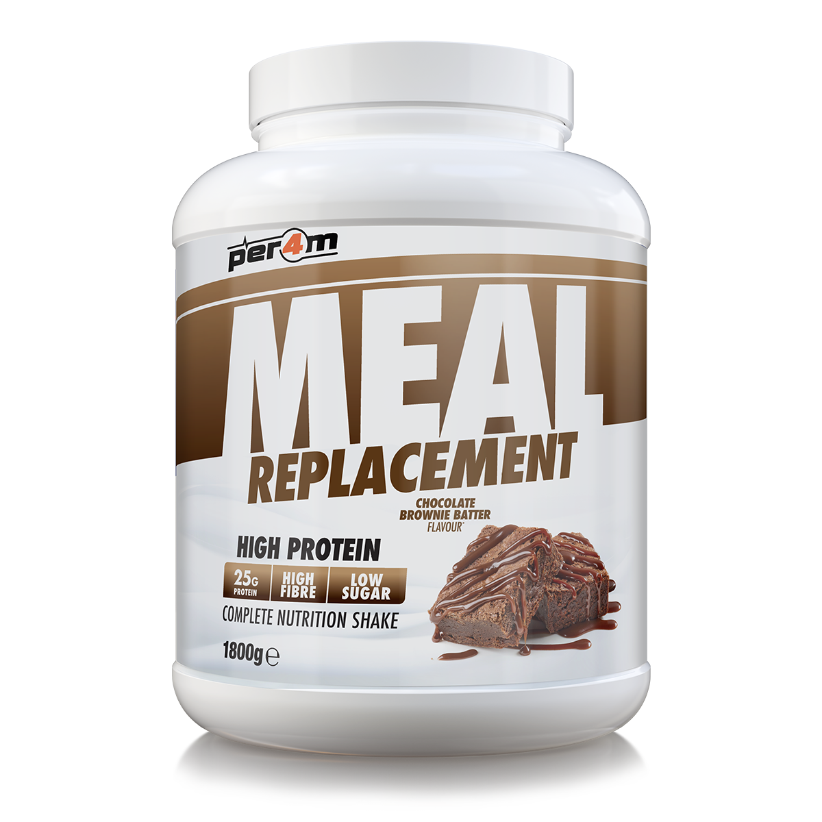 Meal Replacement Chocolate Brownie Batter