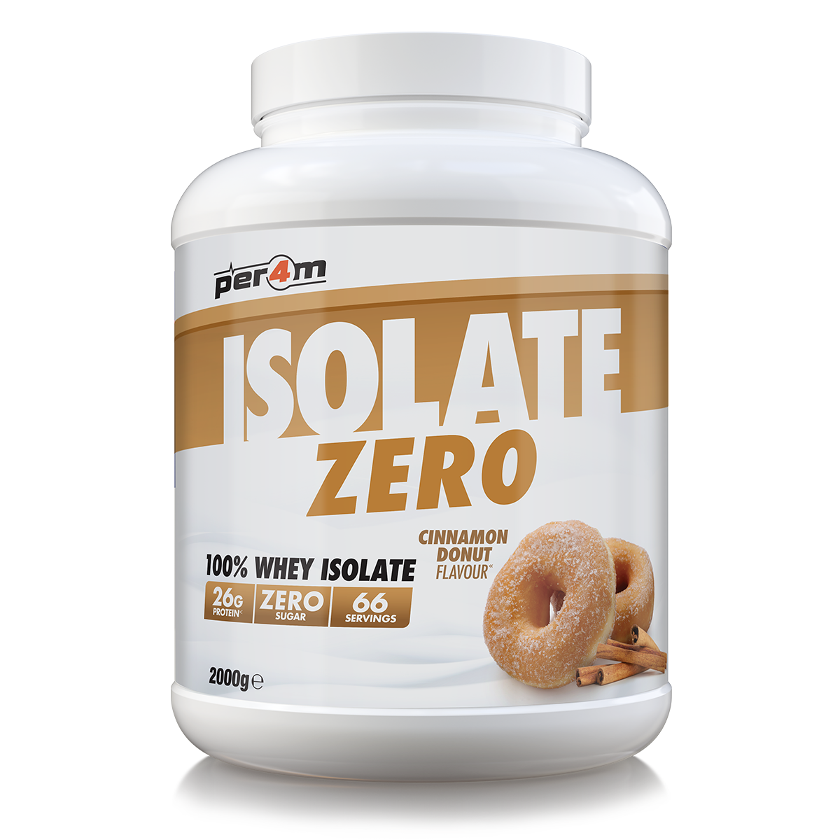 Isolate Zero Cinnamon Donut