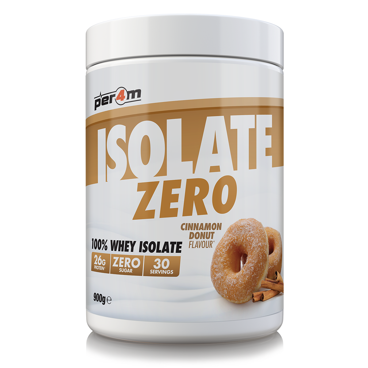 Isolate Zero Cinnamon Donut