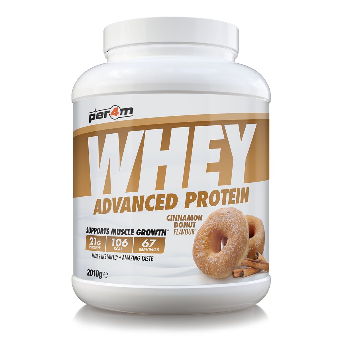 Whey Protein Cinnamon Donut