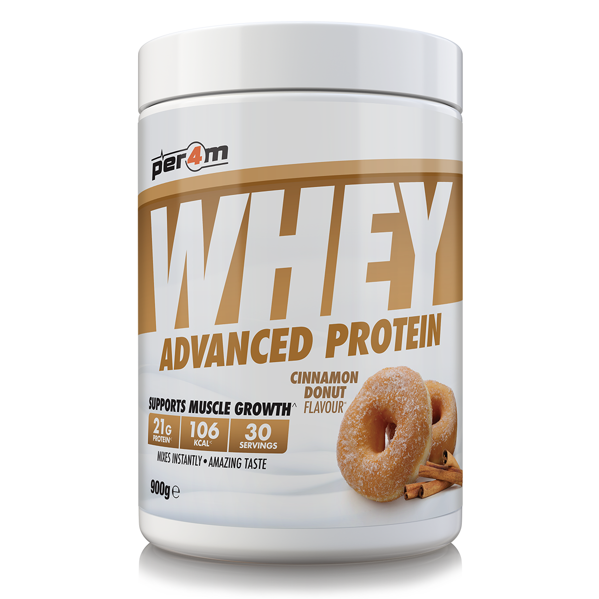 Whey Protein Cinnamon Donut