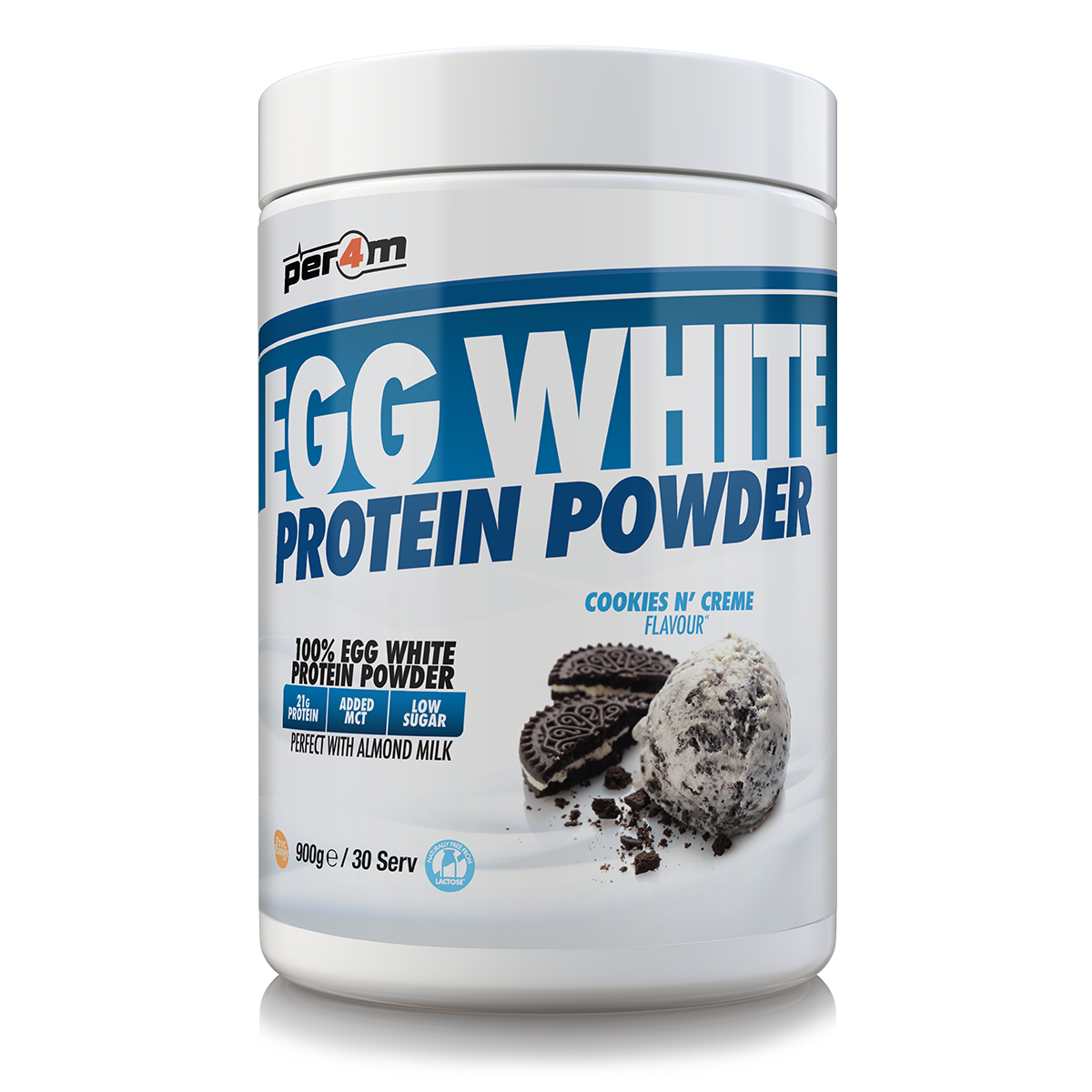 Egg White Protein Cookies 'N Creme