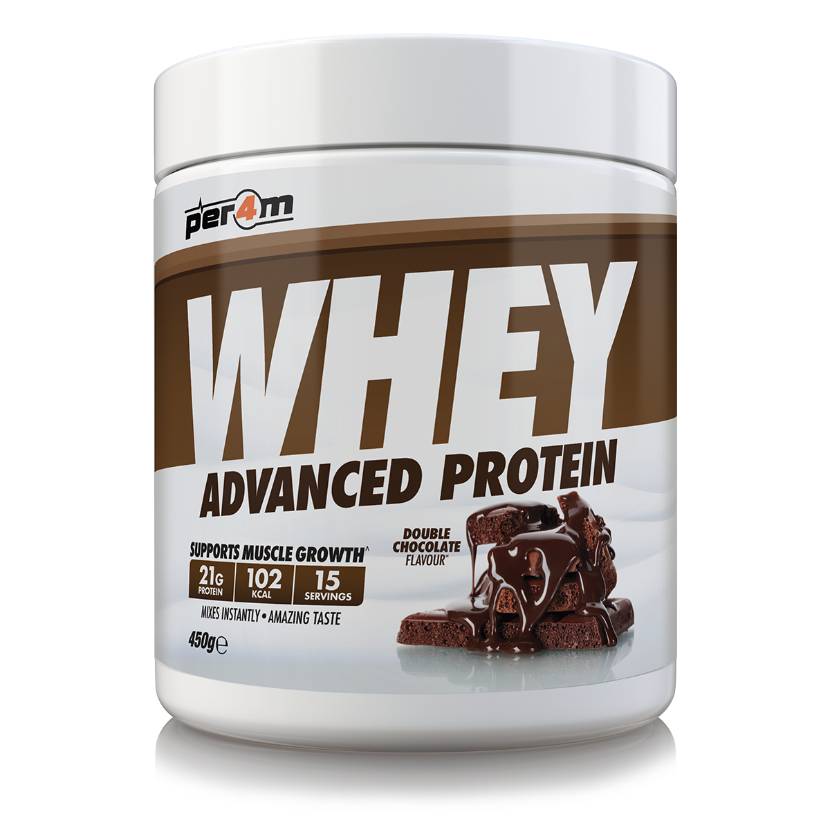 🎁 Per4m Whey Protein Double Chocolate (100% off)