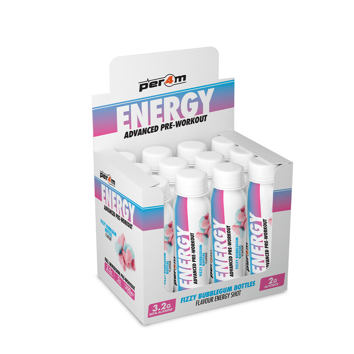 Energy Pre-Workout Shots (Box Of 12)