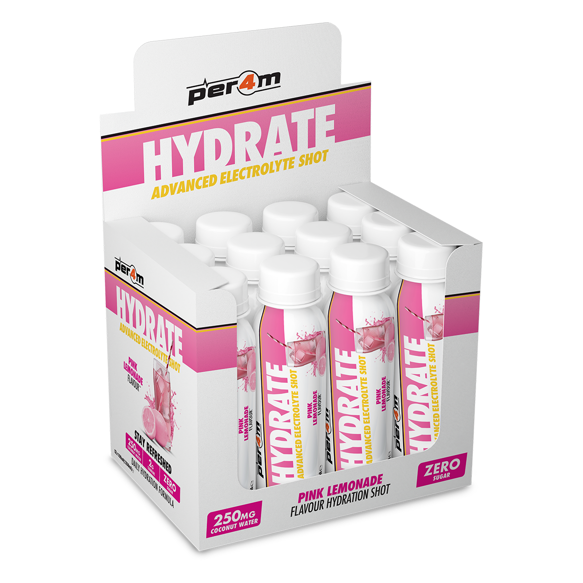 Hydrate Shots Pink Lemonade