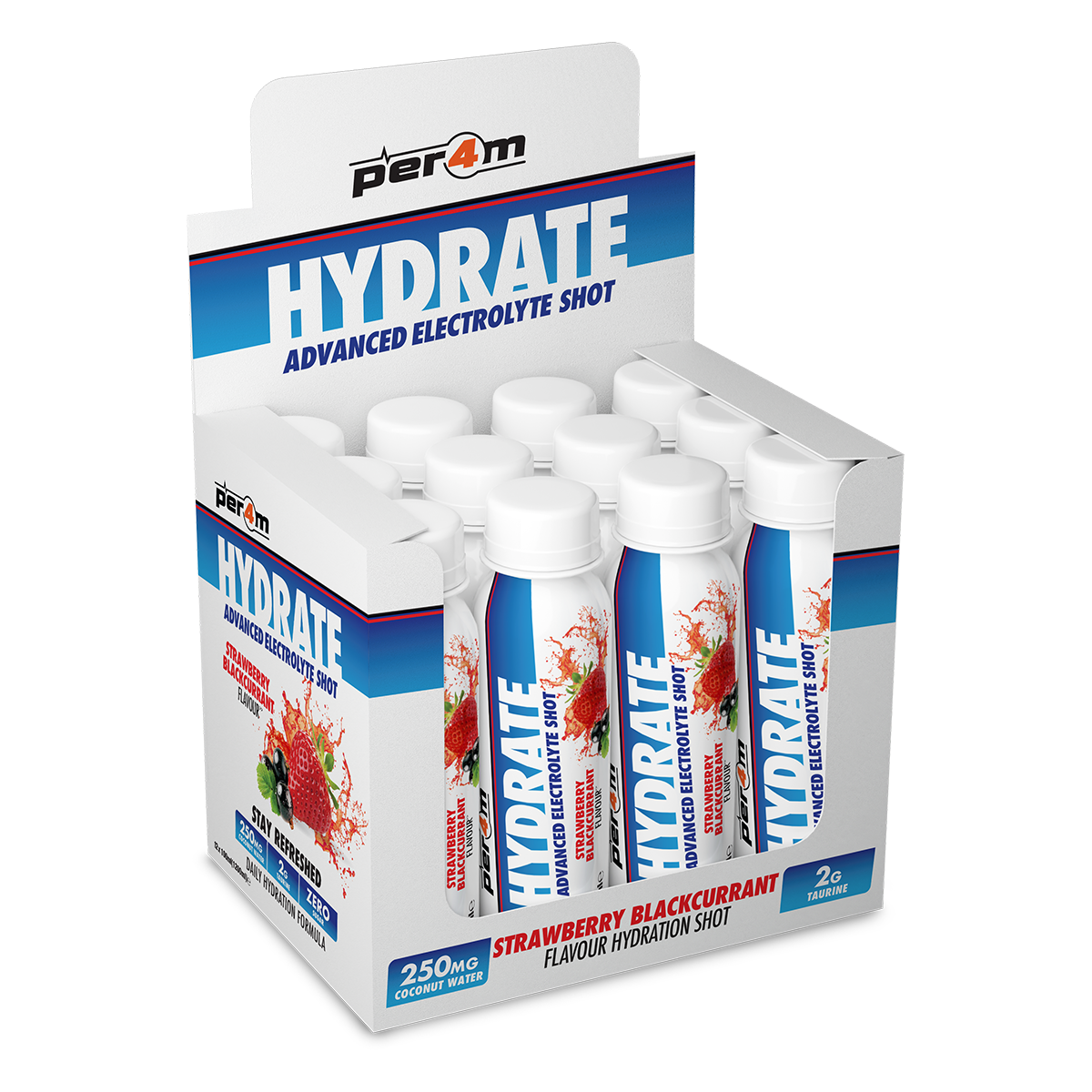 Hydrate Shots Strawberry Blackcurrant