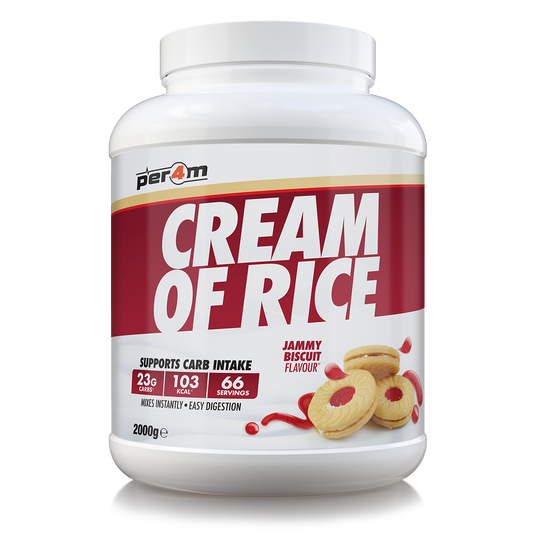 Cream Of Rice Jammy Biscuit