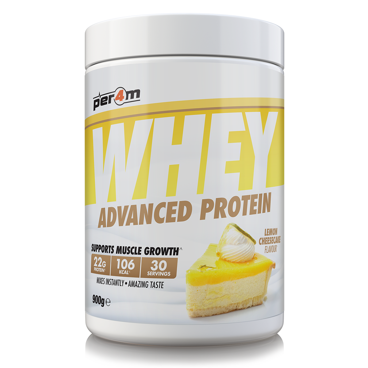 Whey Protein Lemon Cheesecake