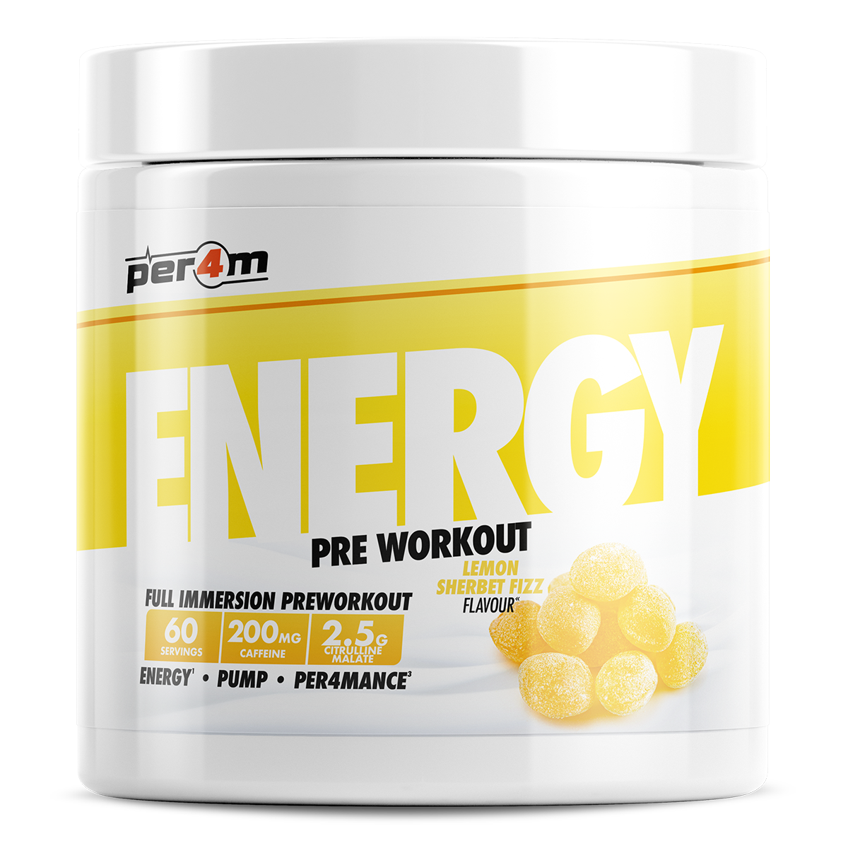 Energy Pre-Workout Lemon Sherbet