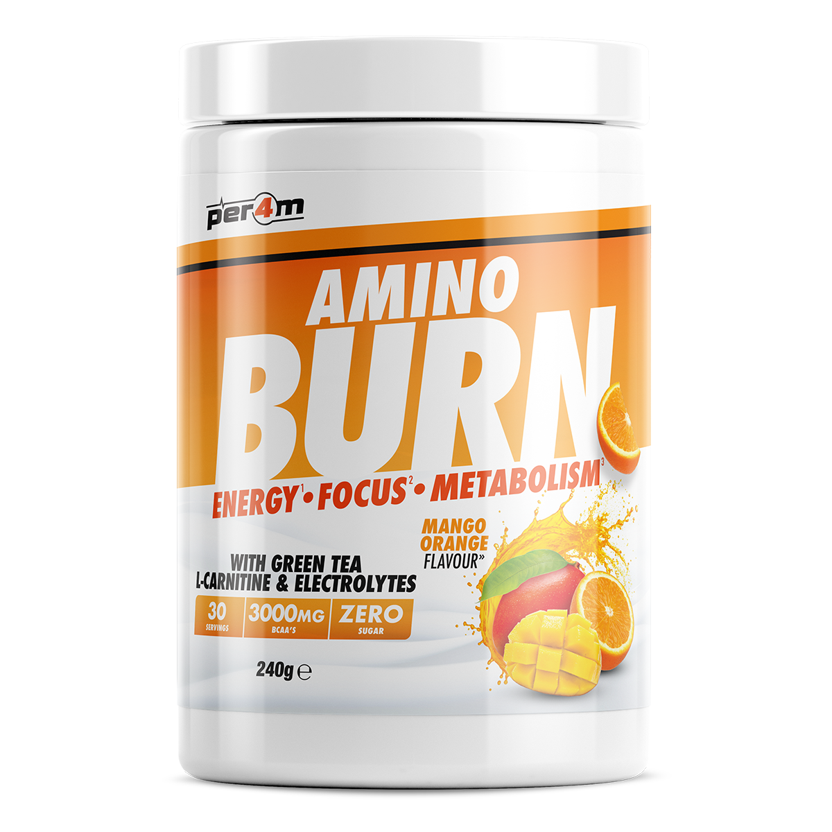 Amino Burn Mango Orange