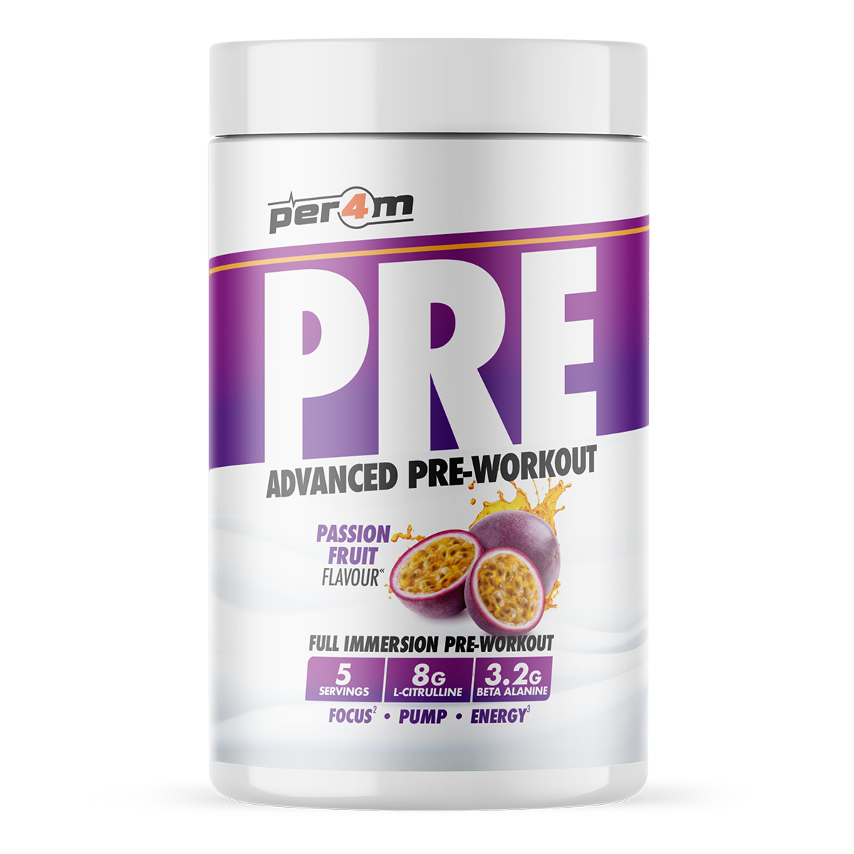 PER4M Pre-Workout Stim Passion Fruit