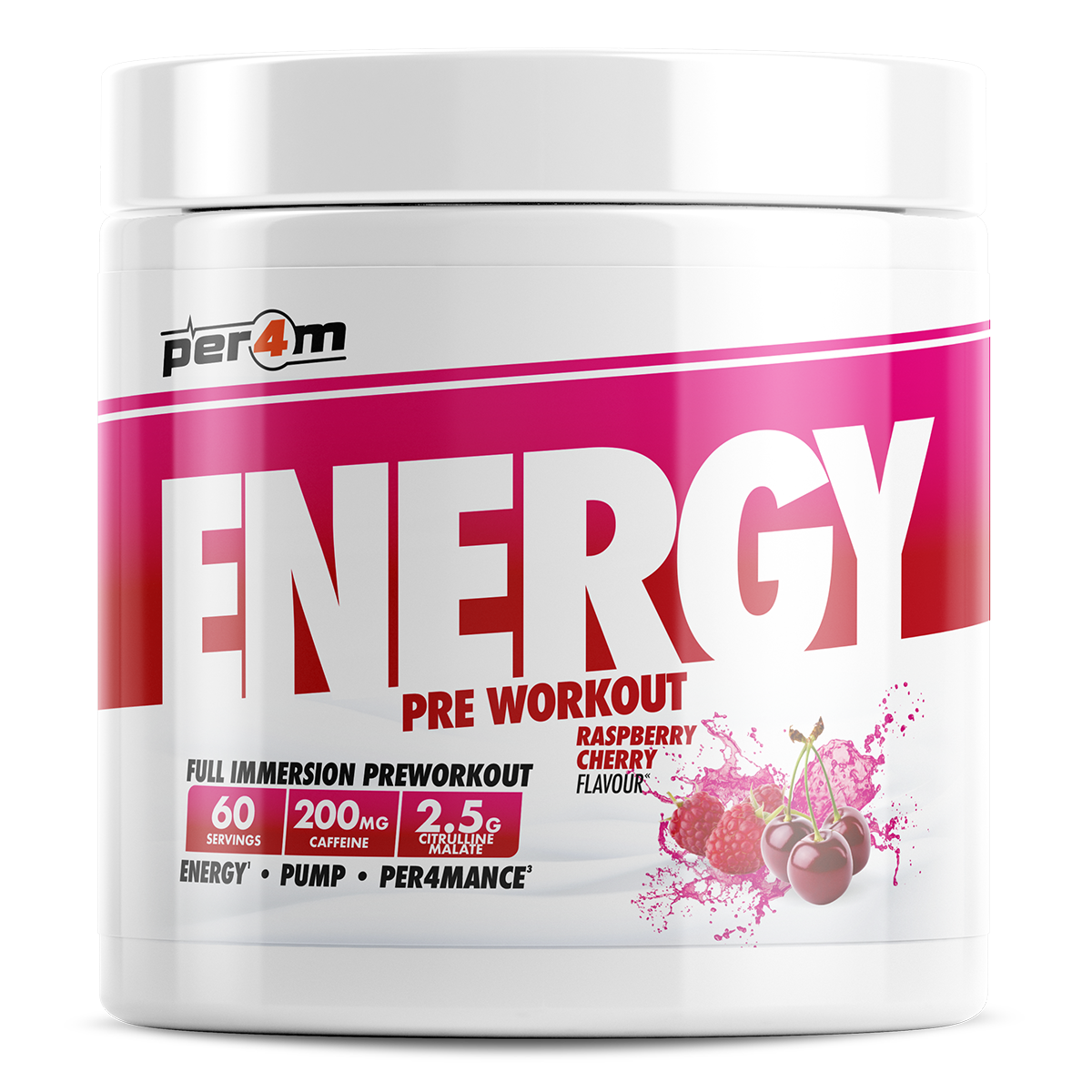 Energy Pre-Workout Raspberry Cherry