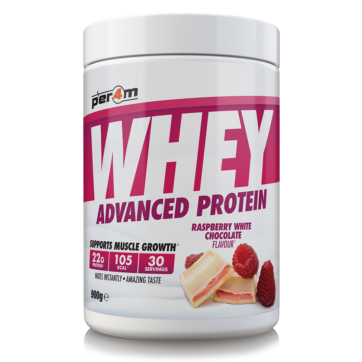 Whey Protein Raspberry White Chocolate