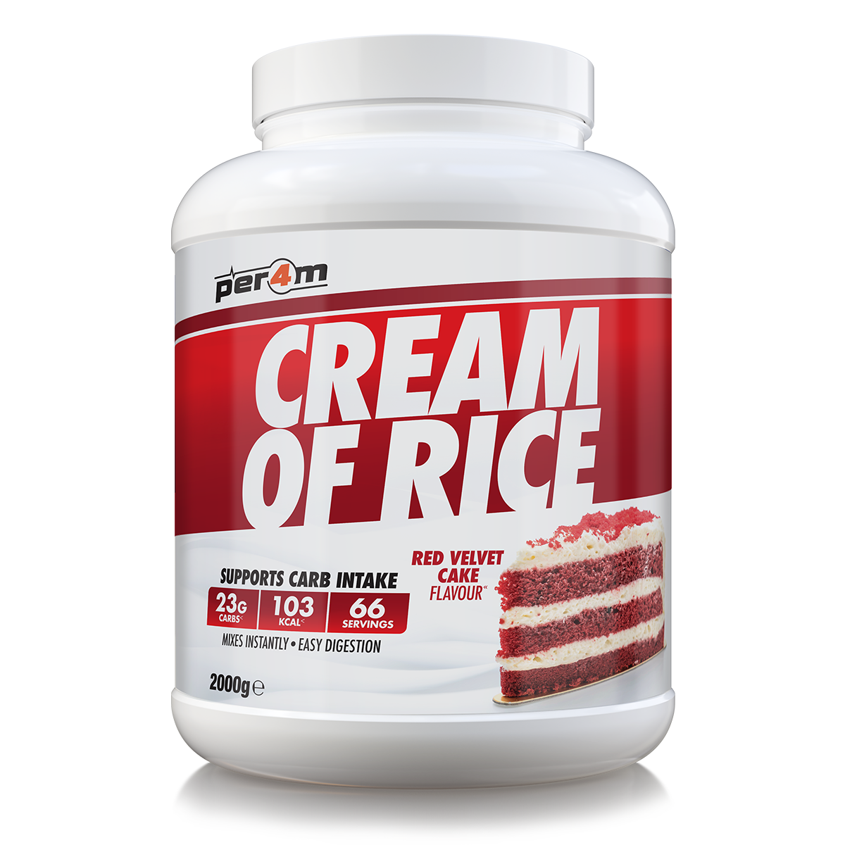 Cream Of Rice Red Velvet Cake