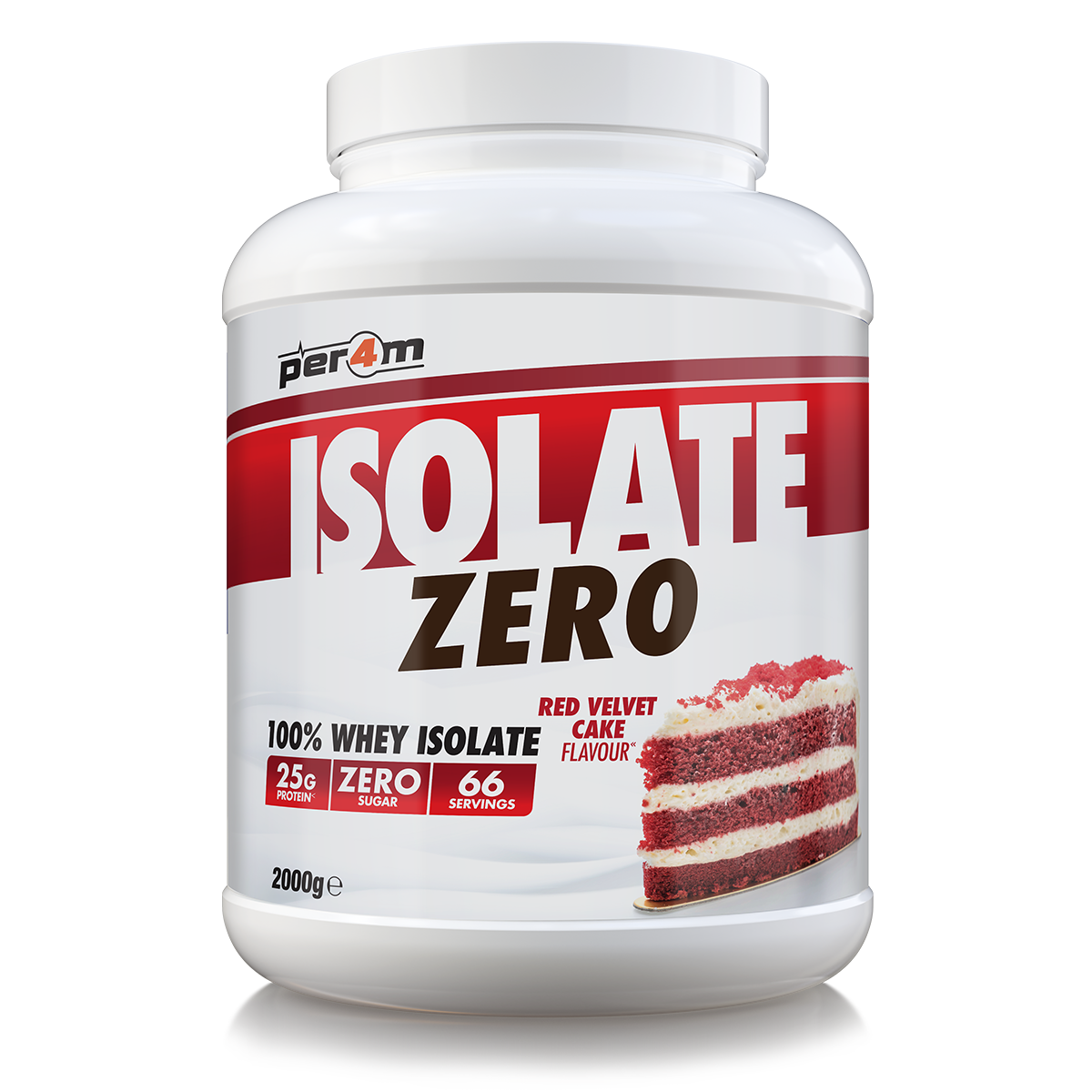 Isolate Zero Red Velvet Cake
