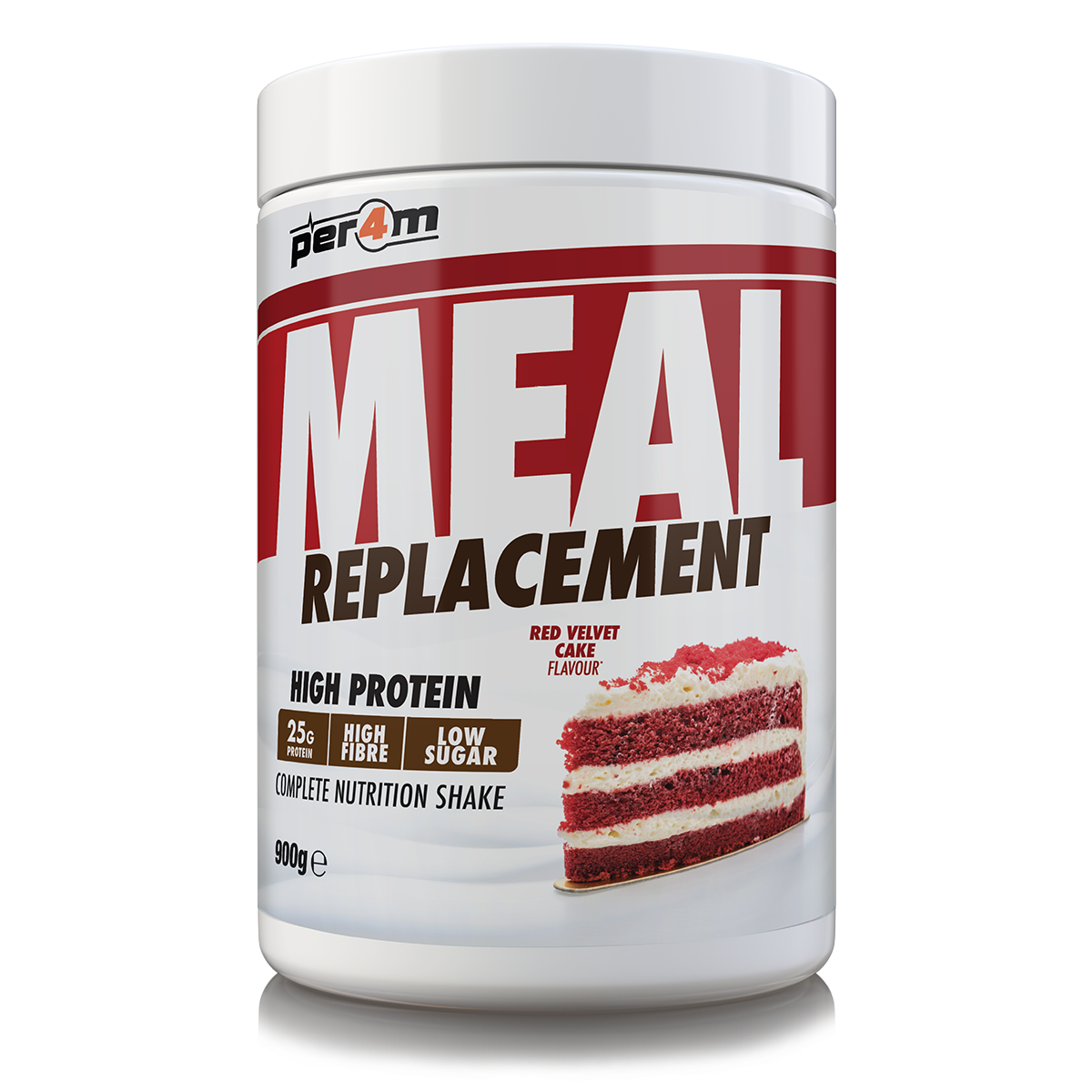 Meal Replacement Red Velvet Cake
