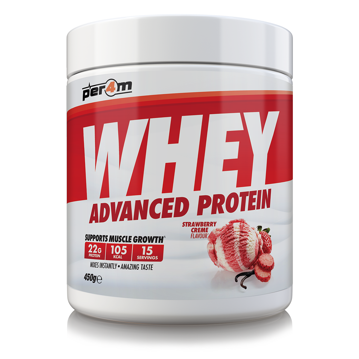 Whey Protein Strawberry Creme