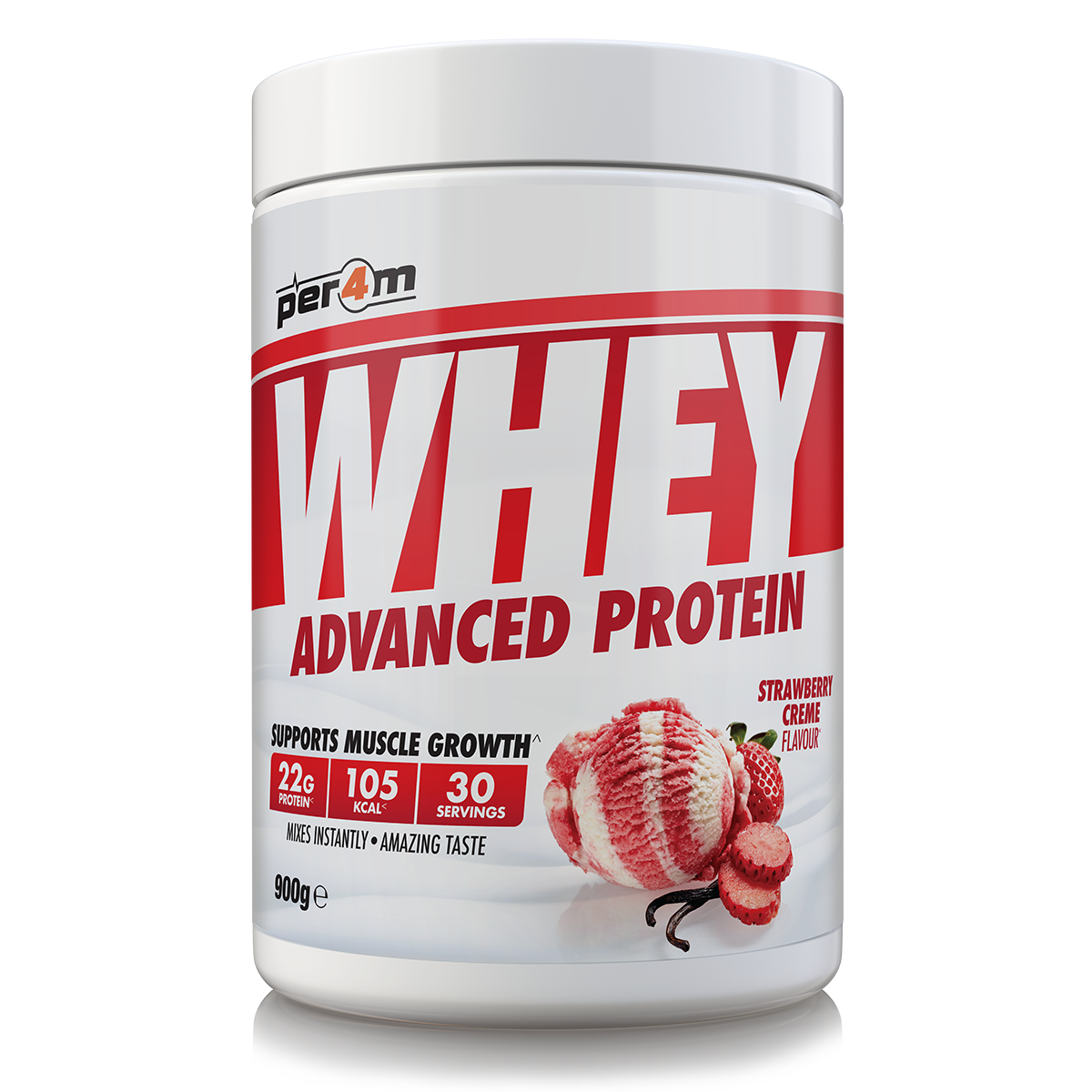 Whey Protein Strawberry Creme