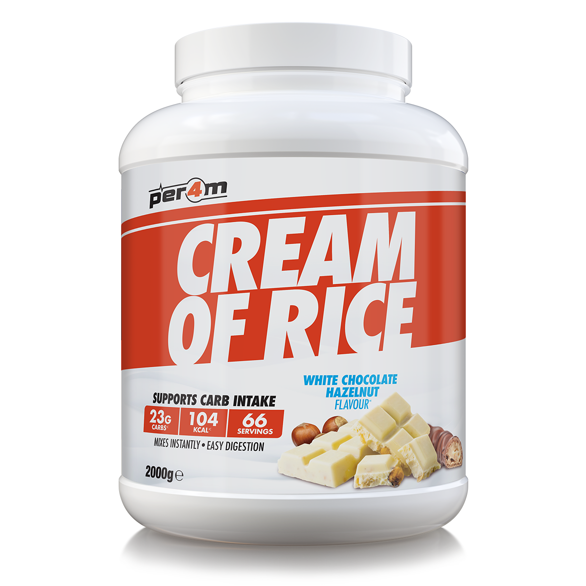 Cream Of Rice White Chocolate Hazelnut