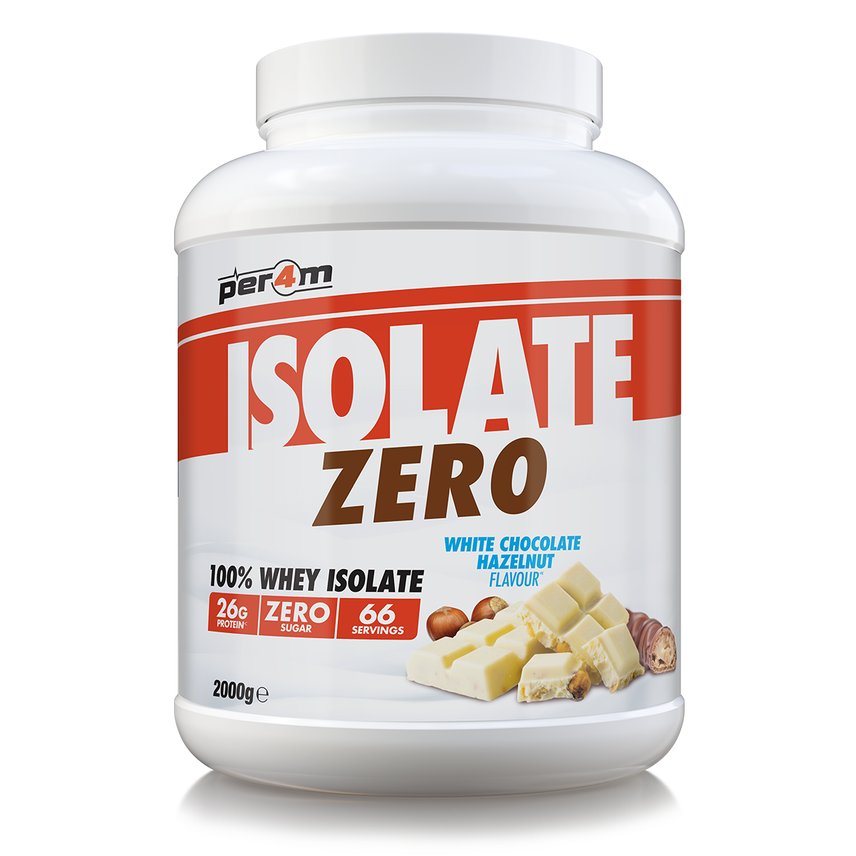 Isolate Zero White Chocolate Hazelnut