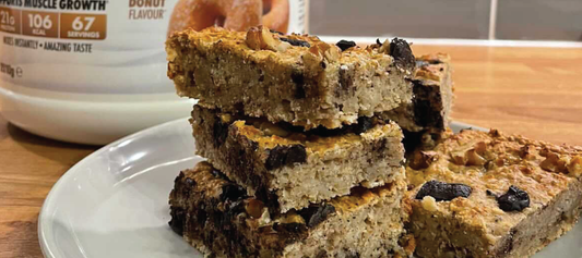 Banana Protein Oat Bars