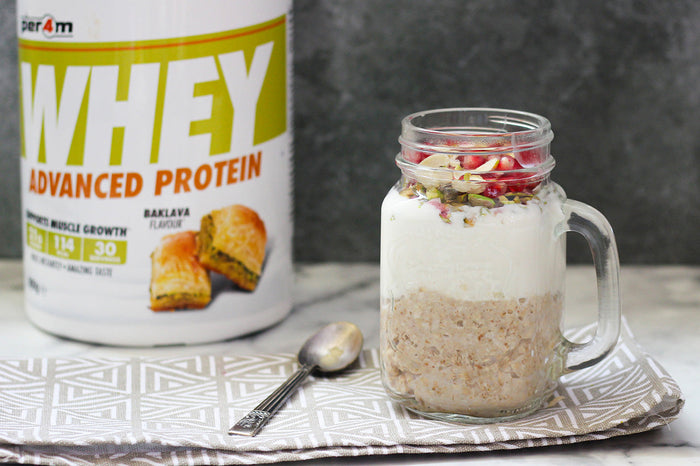 Baklava Layered Oats Recipe