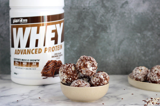 Chocolate Brownie Energy Ball Bites Recipe