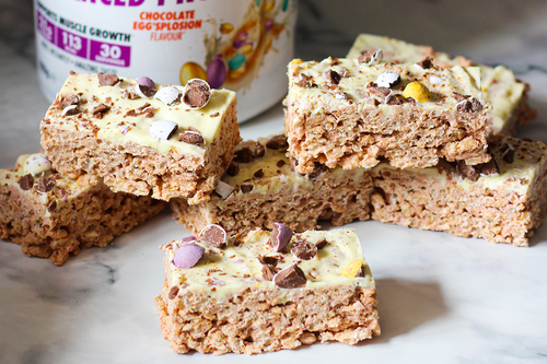 Mini Egg Crispy Squares Recipe
